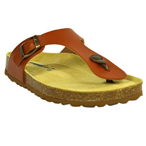Image of Sanosan Geneve Sano Flor Women's Sandals Sano Flor Tan -Brown -UK-5