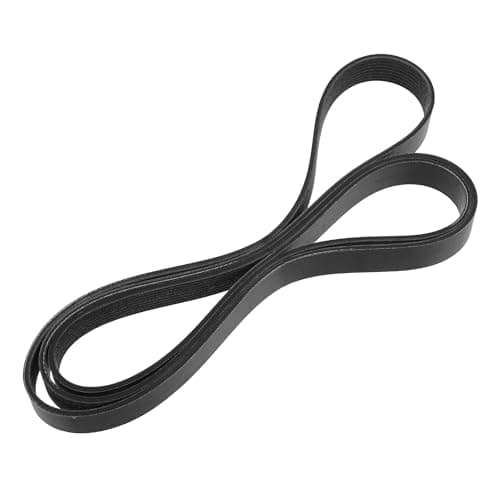 Image of Partuto V-Ribbed Serpentine Belt No.90916A2033 - Car Alternator Power Water Pump Belt - for Toyota Sequoia 2008-2022 Rubber Black - 1 Pc