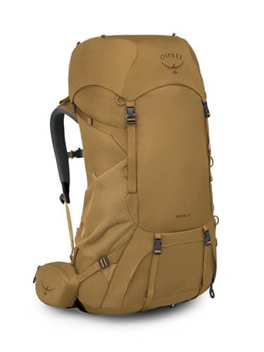 Image of Osprey Rook Men's Backpack, 65L, Histosol Brown/Rhino Grey, O/S
