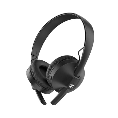 Image of Sennheiser HD 250BT Bluetooth 5.0 Wireless Headphone with AAC, aptX, aptX Low Latency, transducer technology and build-in microphone- 25 hour battery life, USB-C fast charging - Black
