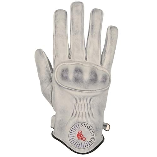 Image of Helstons Summer leather gloves sun
