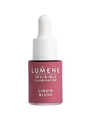 Image of Lumene Invisible Illumination Liquid Blush Berry Nectar 15ml – Buildable Dewy Tint with Arctic Spring Water & Cloudberry Extract – Radiant, Weightless Flush for All Skin Tones