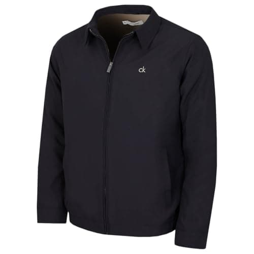 Image of Calvin Klein Mens Hawkins Classic Stylish Jacket - Navy - L