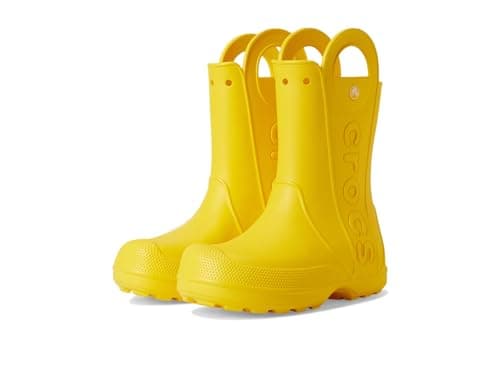 Image of Crocs Handle It Rain Boot Yellow Size 3 UK Women