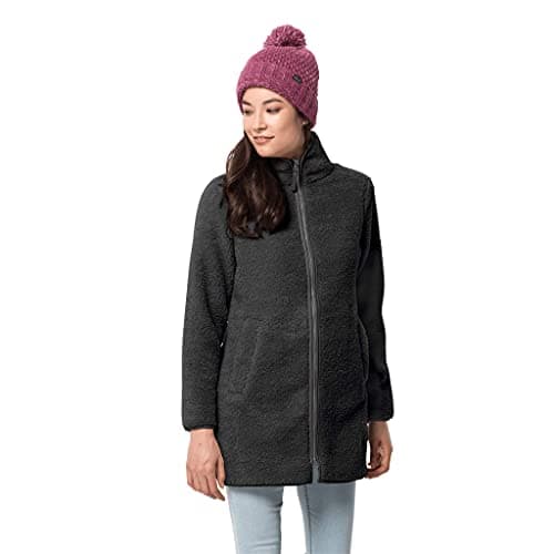 Image of Jack Wolfskin Women's High Cloud Women s Fleece Coat, Phantom, UK