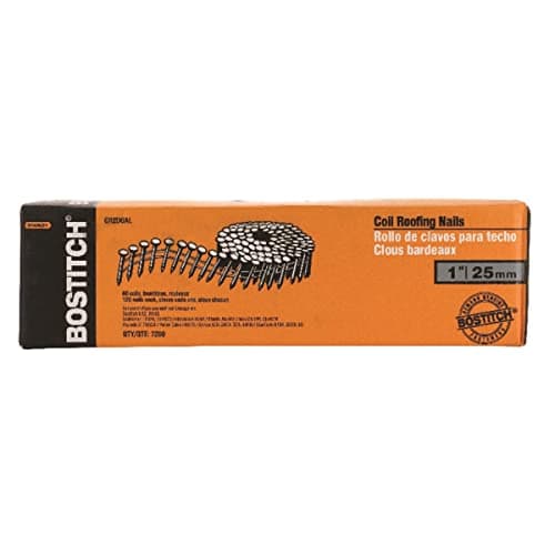 Image of Bostitch Galvanised Roofing Coil Nails 19mm - 44mm (25mm)