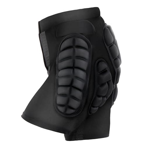 Image of TOMSHOO Protective Padded Shorts With Hip And Butt Pad - Impact Resistance, Breathable For Skiing, Snowboarding And Skating Large
