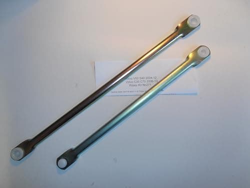Image of V50 S40 C30 C70 2004 to 2013 Wiper Linkage Push Rod Set