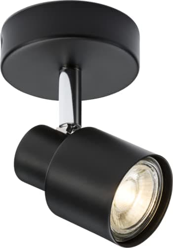 Image of Knightsbridge Single GU10 Spotlight in Matt Black