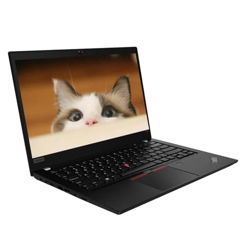Image of Lenovo Thinkpad T490 Business Laptop, 14" HD Notebook, Intel Core i5-8265U, 16GB RAM, 512GB SSD, QWERTY Tastatur, Windows 11 Pro (Renewed)