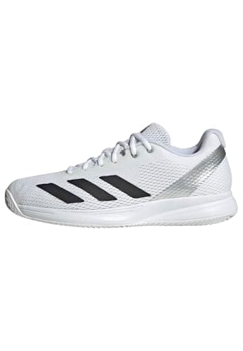 Image of adidas Men's Courtflash Speed 2 Mens Tennis Shoes, Cloud White/Cloud White/Core Black, 9.5 UK