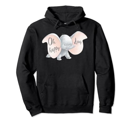 Image of Dumbo Happy Day Pullover Hoodie