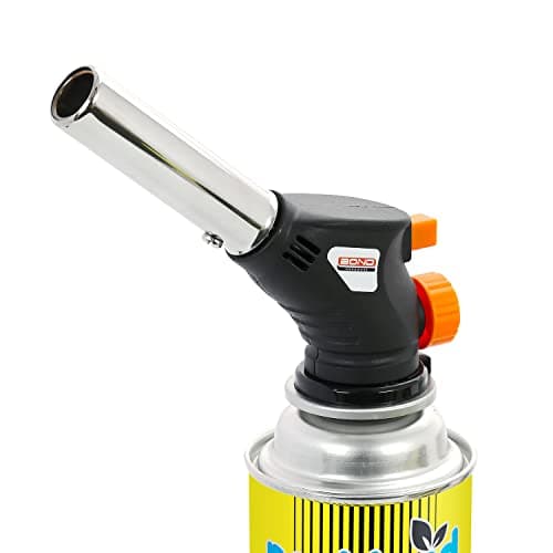 Image of Taylor & Brown Multi-Purpose Blow Torch Butane Gas Kit Auto Ignition Camping Welding BBQ Fire Starting Piezo Anti Flare System Portable Handheld Weed Killer (Blow Torch)