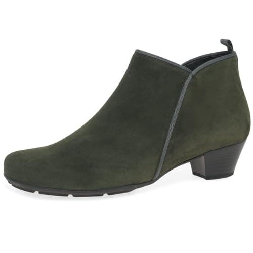 Image of Gabor Trudy Womens Ankle Boots 6 UK Verde Bosco