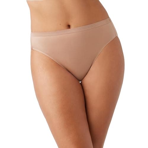 Image of Wacoal Women's Inner Sheen Hi Cut Brief, Roebuck, M