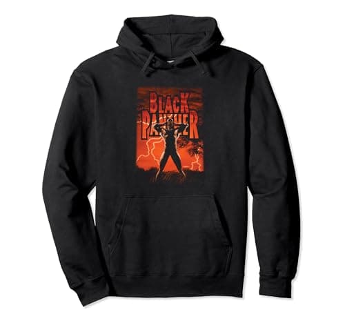 Image of Marvel Universe Wakanda Lightning Pullover Hoodie