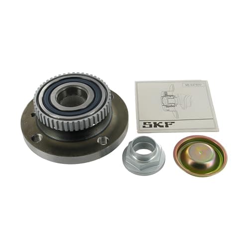 Image of SKF Wheel Bearing Kit With ABS Sensor Ring VKBA 3665 Position Front Axle Height 73 mm Length 137 mm Width 131 mm - OE Quality