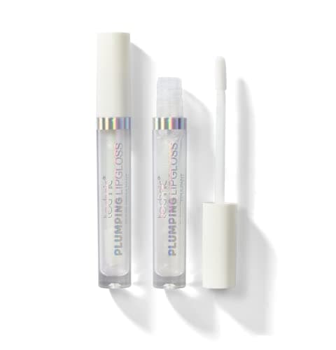 Image of Technic Plumping Lip Gloss Duo - 2 pack - Invigorating, Clear, Volumising Plump Effect For Fuller and Softer Lips - Natural, High-Shine Formula for a Perfect Pout