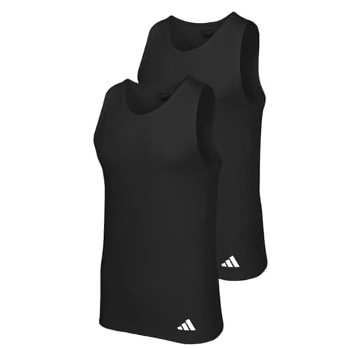 Image of adidas Men's Vest, Black_4am006, M