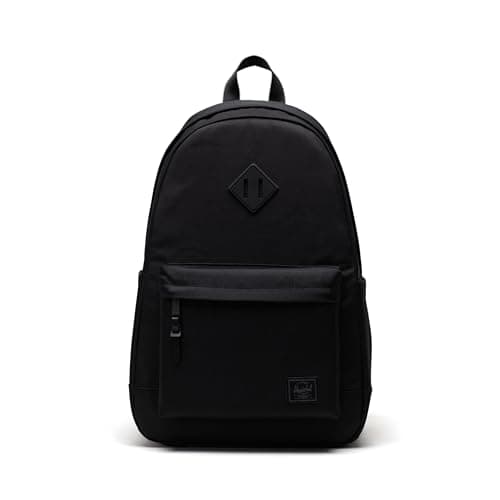 Image of Herschel Heritage Backpack, Black Tonal, Standard - 24L, Heritage Backpack