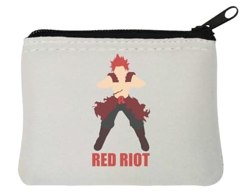 Image of Anime 132 Neoprene Coin Purse Pouch 10x11cm White