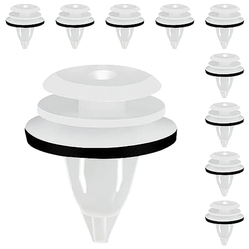 Image of Hanibos 50pcs Universal Auto Body Fasteners - Car Panel Clips, Door Clips, Bumper Fasteners, Interior Trim Panel Retainers