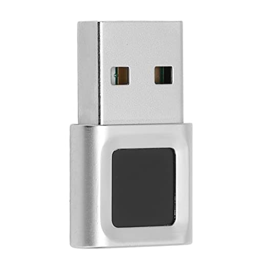 Image of ASHATA USB Fingerprint Reader for Windows Hello,360 Degrees Sensor Fingerprint Security Device Fast Matching High Sensitivity, for Windows7 8 10 Laptop Computer