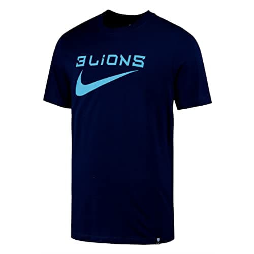 Image of 2022-2023 England Three Lions Swoosh Tee (Navy)