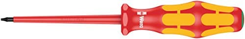 Image of Wera 05006181001 5 x 80 mm TX "167i VDE" Insulated Screwdriver for TORX Screws - Silver
