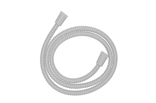 Image of Croydex AM169522 Essentials Reinforced PVC Shower Hose, White, 1.5 m