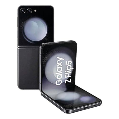 Image of Samsung Galaxy Z Flip5, 512GB, Unlocked, Graphite (Renewed)