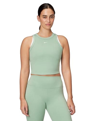 Image of NIKE One Fitted Cropped Tanktop Women