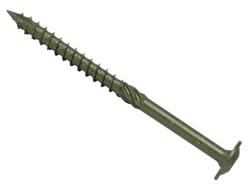 Image of Forgefix SPECTRE Timber Fix Screws 6.7 x 95mm GRN – Box of 50, corrosion-resistant, heavy-duty screws for timber construction and outdoor use.