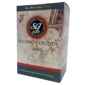 Image of Homebrew & Wine Making - Solomon Grundy Original - 30 Bottle Rose Wine Ingredient Kit