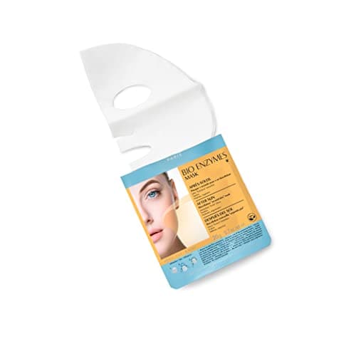 Image of Talika Bio Enzymes After Sun Mask - Moisturizing & Soothing Fast Repair Face Mask - Biocellulose Sun Care Mask - Second Skin Effect Beauty Sheet Mask - 20g