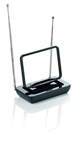 Image of One For All Amplified Indoor Aerial - 36dB Gain - Ready to recieve Freeview TV signals within range of 9 miles- black - SV9125