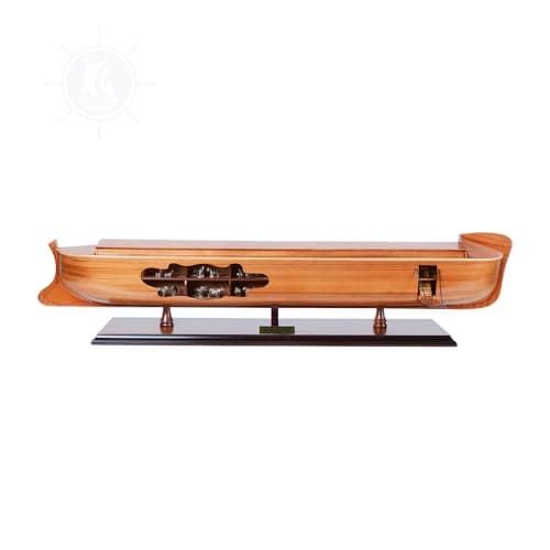 Image of Old Modern Handicrafts Genesis Noah's Ark Boat Model - Made from Premium Quality Wood with Museum Quality Finish - 33L x 6W x 8H Inches