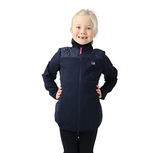 Image of Little Rider Childrens/Kids Sophia Jacket (5-6 Years) (Navy/Pink)