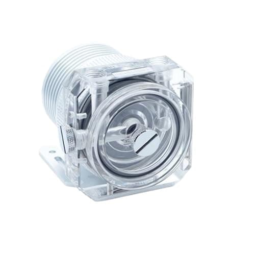 Image of 1pcs D5 PC Water Cooler Pump with Metal Armor Set Magnetic Suspension Transparent PWM RGB AURA CPU Liquid Cooling System PU(PU-GTD5 Silver)