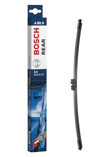 Image of Bosch Rear Wiper A 351 H - Excellent Cleaning Performance - Replacement Blade for Back Windscreen - 1 Blade, 350mm