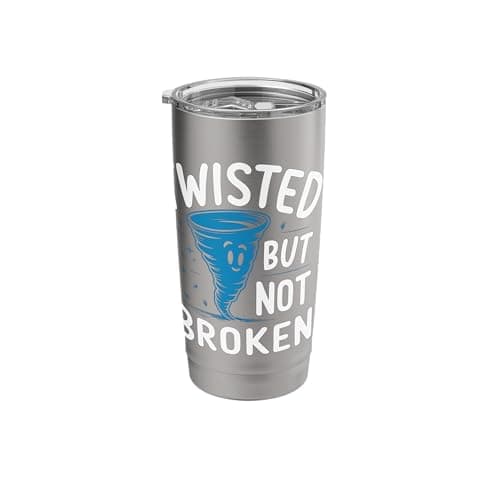 Image of Tornado Recovery Journey Tornado Season Tornado Adventure Stainless Steel Insulated Tumbler
