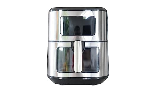 Image of Otek 6.5L Air Fryer | 1700W | Touch Display | Low Fat |Oil Free Frying | Compact Cooker Oven | Adjustable Temperature Control | Timer | OTAF500ASW | Black