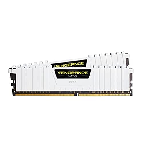 Image of Corsair Vengeance LPX 16GB (2x8GB) DDR4 3200 (PC4-25600) C16 for DDR4 systems - White, CMK16GX4M2E3200C16W