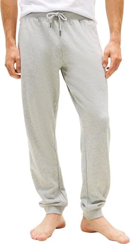 Image of Tommy Hilfiger Men's Track Pant Um0Um03664 Pants, GREY (Ice Grey Heather), M