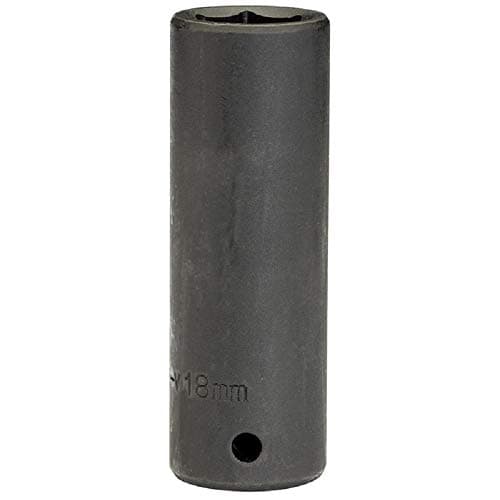 Image of Draper Expert HI-TORQ 1/2" 18mm Deep Impact Socket | 6 Point Hex Socket | Chrome Vanadium Steel Wrench Accessory | 14102