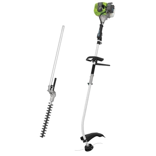 Image of Draper 34.6cc 2-in-1 Petrol Grass Strimmer & Hedge Trimmer, Tap ‘N’ Go Line Feed, 43cm Dual-Action Hedge Blades, Easy Start, Split Shaft & Shoulder Strap