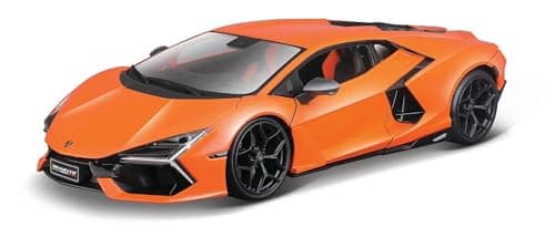 Image of Bburago Lamborghini Revuelto - Realistic 1:24 Scale Model Car, Diecast Replica with Opening Doors, Officially Licensed by Lamborghini, Recommended Age 3+ Years