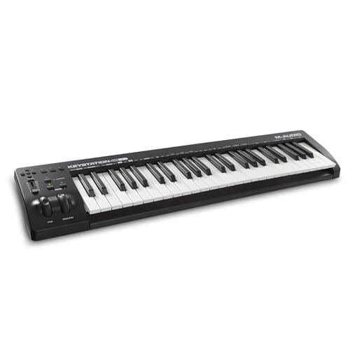 Image of M-AUDIO Keystation 49 MK3 - Synth Action 49 Key USB MIDI Keyboard Controller with Assignable Controls, Pitch and Mod Wheels, and Software Included