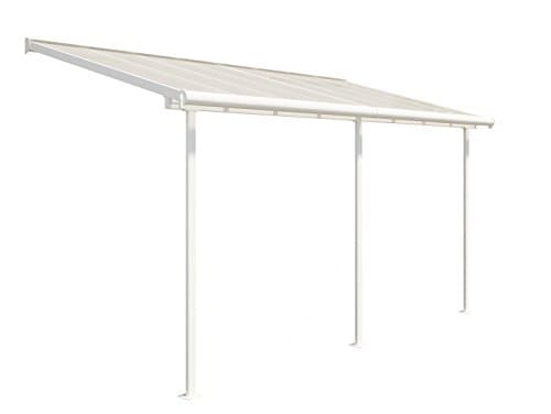 Image of Palram Canopia Veranda Pergola Sierra Patio Cover (2.3x4.6, White)