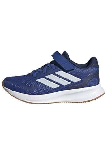 Image of adidas Unisex Kids RUNFALCON 5 Shoes Kids, Royal Blue/Cloud White/Dark Blue, 2 UK